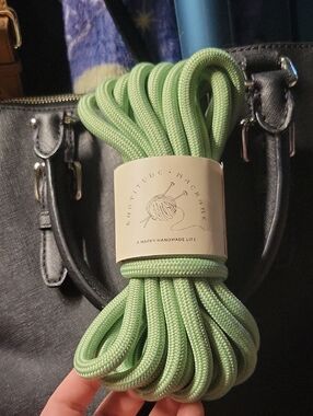 Macrame Cord Rope - Mint Green